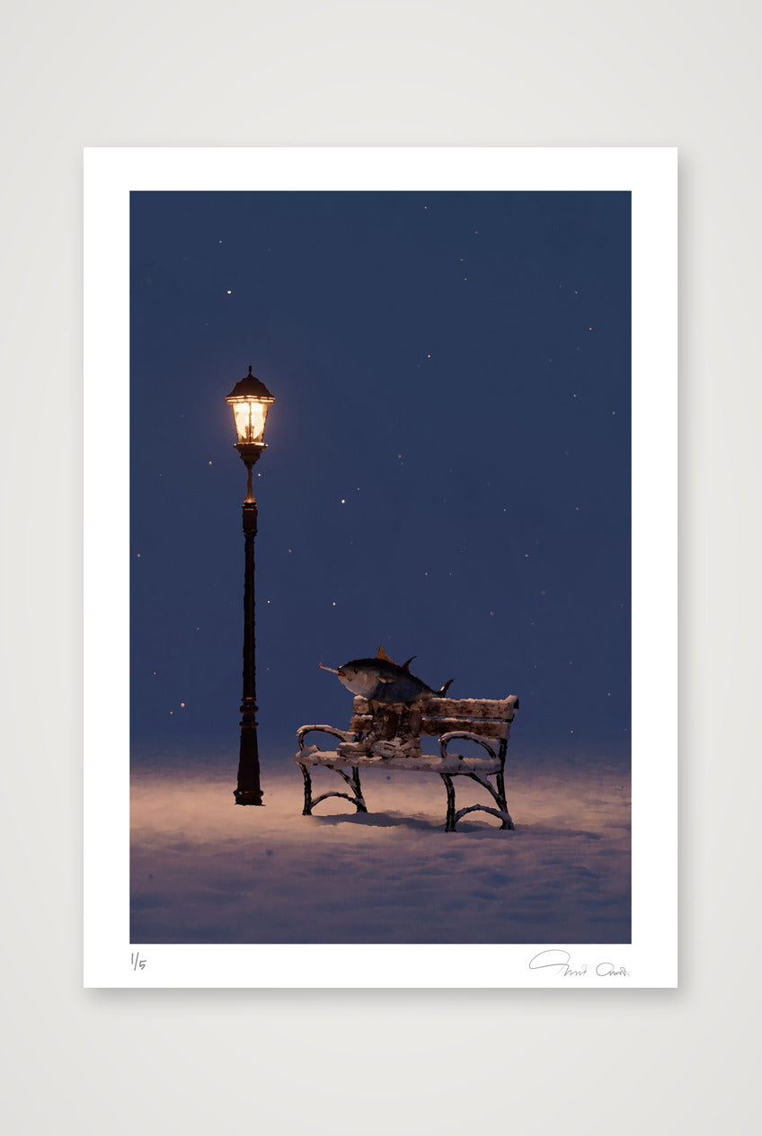 A Fish Without Love — A3 (30×42cm, 12×17") Print only